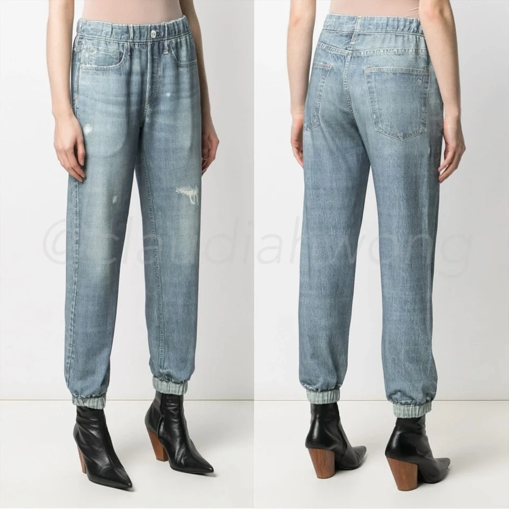 RAG & BONE Miramar Relaxed Jogger in Glasshill